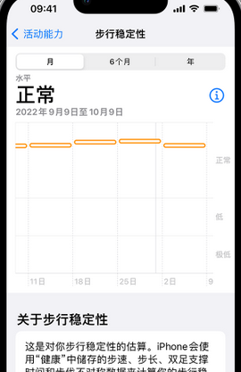 依安iPhone手机维修如何在iPhone开启'步行稳定性通知'