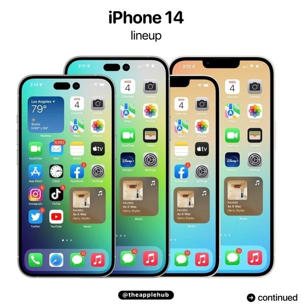 依安苹果14维修分享iPhone 14全家福 