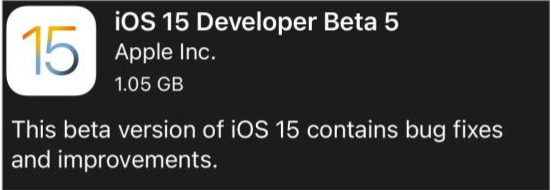 依安苹果手机维修分享如何升级到iOS15.0 beta5 