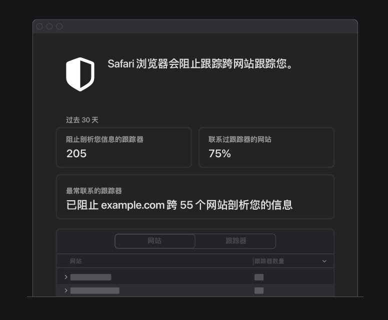 依安苹果手机维修分享如何在 Safari 浏览器中查看和打开隐私报告 